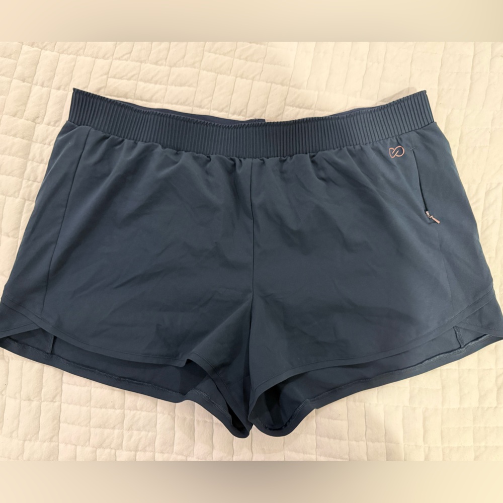 CALIA by Carrie Underwood Navy Athletic Shorts